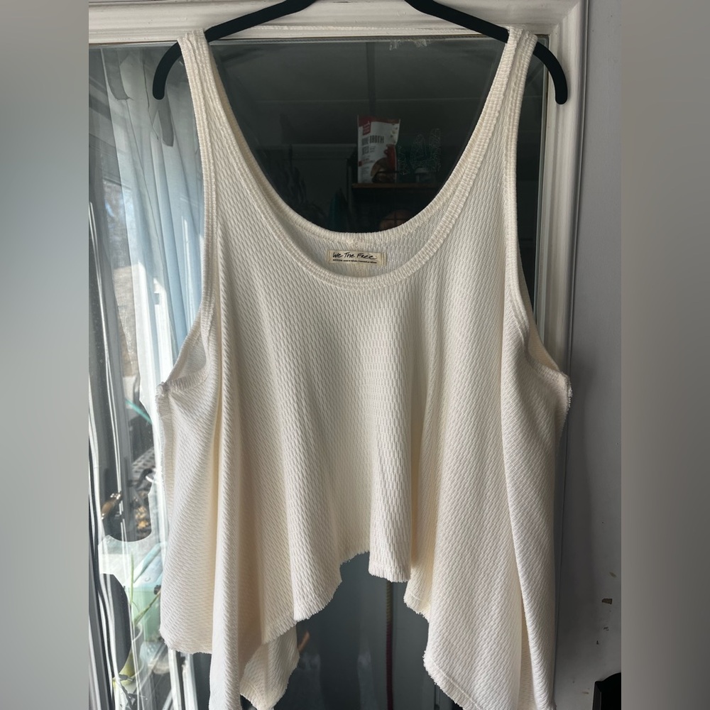 Free Peoples White Tank Top
